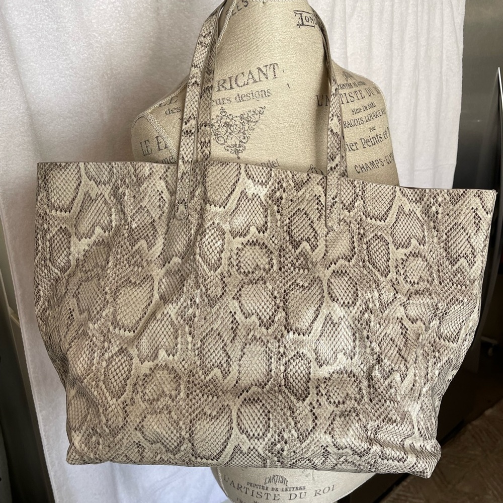 Python shoulder bag